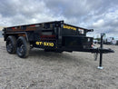 2024 Griffin Trailers 5×10 7K Powder Coated Dump w/Barn Door Gate