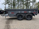 2024 RawMaxx 5X10 7K Powder Coated Dump Trailer w/Tarp Kit