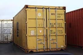 40 Ft Hc Used Shipping Containers High Cube Wind And Watertight, AS Is