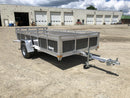 2022 Mission Trailers 6×12 Aluminum Open Utility w/Integrated Rear Ramp