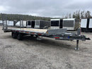 2024 Diamond C 8.5×20 20K Deckover Equipment Trailer w/ 72” Flip-Knee Ramps
