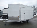 2024 Mission Trailers 101×12 Aluminum 2 Place Crossover 3.0 w/Side X Side Pkg, Rear Canopy