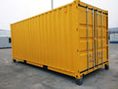 30ft x 8ft Shipping Container (One Trip) – Yellow