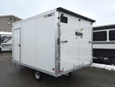 2024 Mission Trailers 101×12 Aluminum 2 Place Crossover 3.0 w/Side X Side Pkg, Rear Canopy
