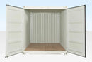 10ft x 8ft Shipping Container (One Trip) White (RAL 9003)