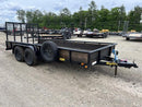 2021 Big Tex Trailers 6.5×16 6K Utility w/Ramp Gate & Spare Tire