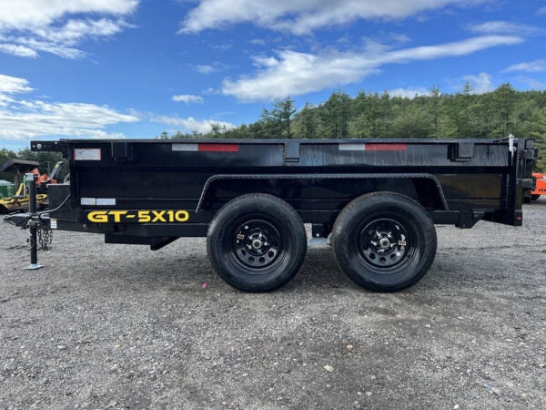 2024 Griffin Trailers 5×10 7K Powder Coated Dump w/Barn Door Gate