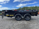 2024 Griffin Trailers 5×10 7K Powder Coated Dump w/Barn Door Gate