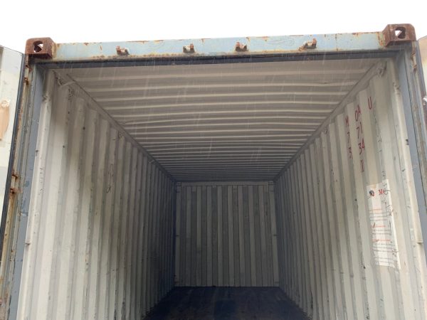20′ x 8′ x 8.5′ Tall – Used Shipping Container / Storage Container – Wind and Watertight – Blue