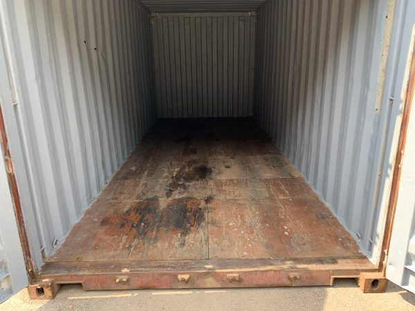 20′ x 8′ x 8.5′ Tall –Used Shipping / Storage Container-Wind and Watertight – Bricks | Tall Used Shipping Container
