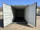 20′ x 8′ x 8.5′ Tall– New Shipping/Storage Container – Wind and Watertight – Gray | Shipping Container Gray