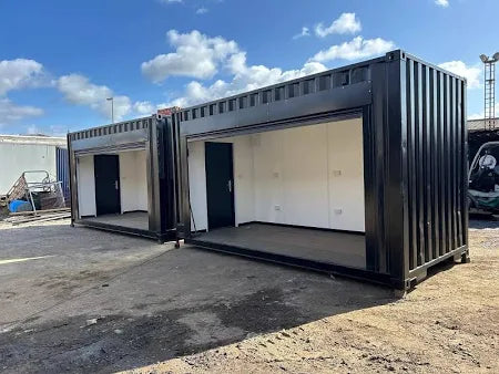 Roll Up Door Shipping Container -Street Food Coffee Shop Bar – Nationwide Delivery