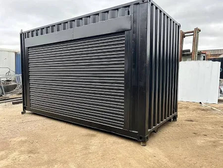 Roll Up Door Shipping Container -Street Food Coffee Shop Bar – Nationwide Delivery