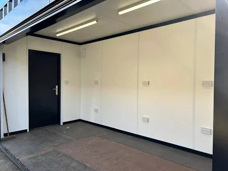 Roll Up Door Shipping Container -Street Food Coffee Shop Bar – Nationwide Delivery